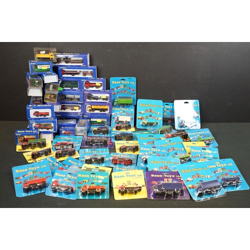 1232 - 72 Boxed / carded Base Toys / Base-Toys Ltd diecast models to include 31 x boxed diecast models and ... 