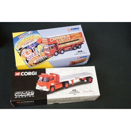 1235 - 21 Boxed Corgi diecast models to include 9 x Chipperfield Circus models featuring 31703, 31901, 9791... 