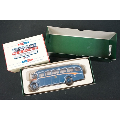 1236 - 17 boxed Premium Edition Corgi diecast models to include 4 x Public Transport models featuring 33101... 