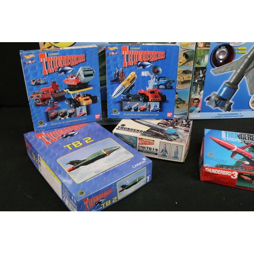 401 - Quantity of various boxed Thunderbirds related toys to include 3 x Vivid Imaginations items featurin... 