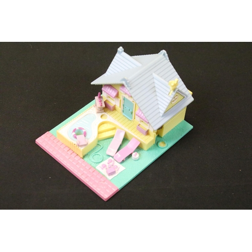 463 - Collection of various Bluebird Polly Pocket sets and village sets to include Wonderful Wedding Party... 