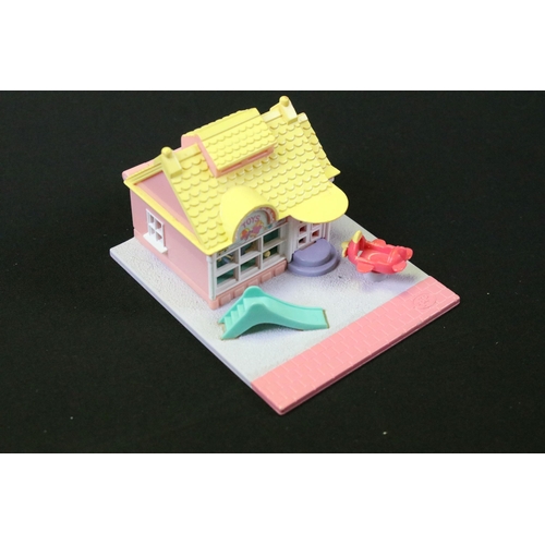 463 - Collection of various Bluebird Polly Pocket sets and village sets to include Wonderful Wedding Party... 