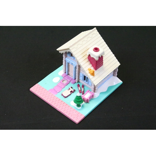 463 - Collection of various Bluebird Polly Pocket sets and village sets to include Wonderful Wedding Party... 