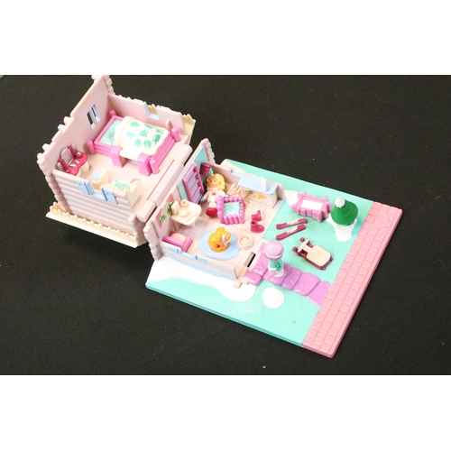 463 - Collection of various Bluebird Polly Pocket sets and village sets to include Wonderful Wedding Party... 