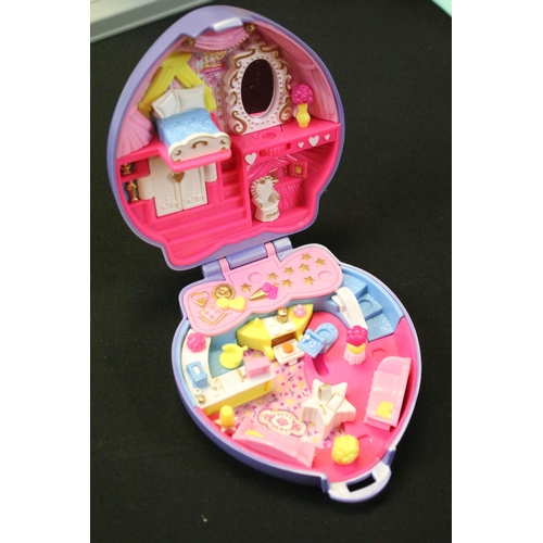 463 - Collection of various Bluebird Polly Pocket sets and village sets to include Wonderful Wedding Party... 