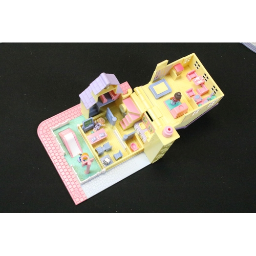 463 - Collection of various Bluebird Polly Pocket sets and village sets to include Wonderful Wedding Party... 