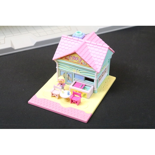 463 - Collection of various Bluebird Polly Pocket sets and village sets to include Wonderful Wedding Party... 