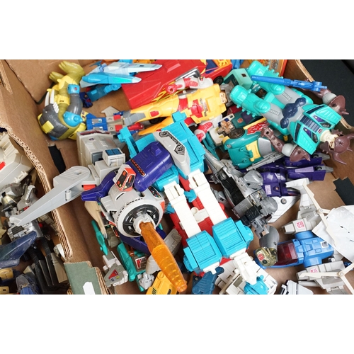 1593 - Transformers - Around 35 Hasbro Takara G1 Transformers to include Icepick, Blurr, Sludge, Rodimus Pr... 