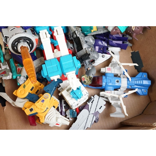 1593 - Transformers - Around 35 Hasbro Takara G1 Transformers to include Icepick, Blurr, Sludge, Rodimus Pr... 