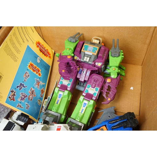 1593 - Transformers - Around 35 Hasbro Takara G1 Transformers to include Icepick, Blurr, Sludge, Rodimus Pr... 