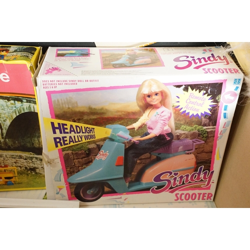 467 - Sindy - Nine boxed Pedigree Sindy items to include Action Kitchen Unit, Washbasin, Settee, Camping S... 