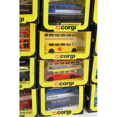 1265 - 21 Boxed Corgi diecast models to include 295 Renault 5TS, 470 Green Line Bus, 480 AEC Renown, 499 Fo... 