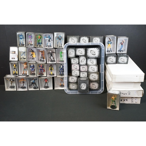 360 - 47 Boxed Eaglemoss DC Super Hero Collection metal figures featuring Bane Perdicon, Supergirl, Gorill... 