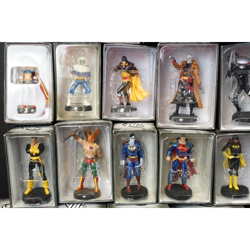 360 - 47 Boxed Eaglemoss DC Super Hero Collection metal figures featuring Bane Perdicon, Supergirl, Gorill... 