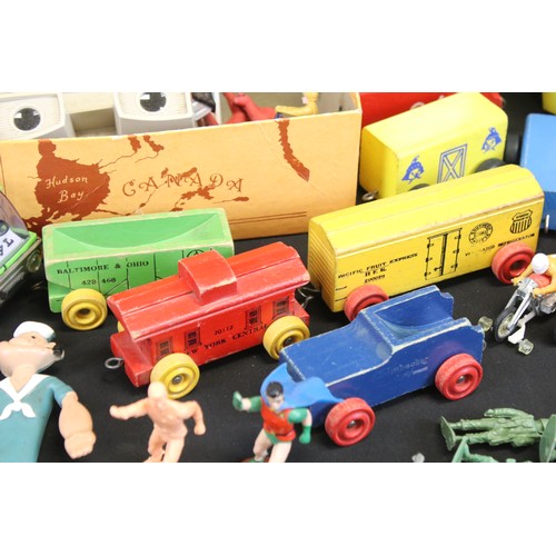 356 - Collection of vintage and original toys and games to include Etch A Sketch with box, 2 x Lakeside Ba... 