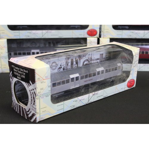 1013 - Set of seven boxed 1/76 scale EFE Exclusive First Editions The London Underground 1/76 scale Bakerlo... 