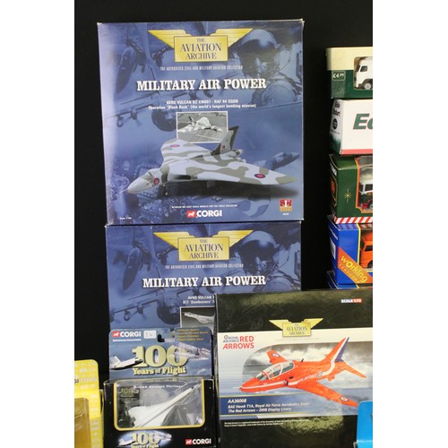 1072 - Around 85 boxed diecast models to include 3 x Corgi Aviation Archive models featuring AA36008, 48301... 