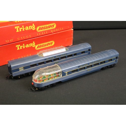 235 - Collection of OO gauge model railway to include boxed Triang R157 Diesel Power Car, boxed Triang R34... 