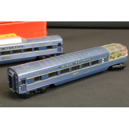 235 - Collection of OO gauge model railway to include boxed Triang R157 Diesel Power Car, boxed Triang R34... 