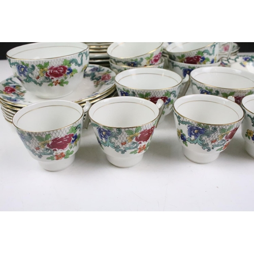 107 - Royal Cauldon 'Victoria' & Booths 'Floradora' tea and dinner ware to include teacups, coffee cups, s... 