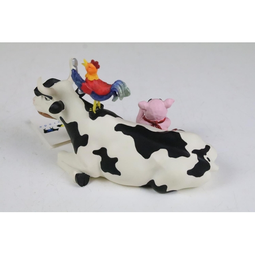 111 - Seven boxed Westland Giftware Cow Parade ceramic models to include Party Cow (9178), You Can't have ... 