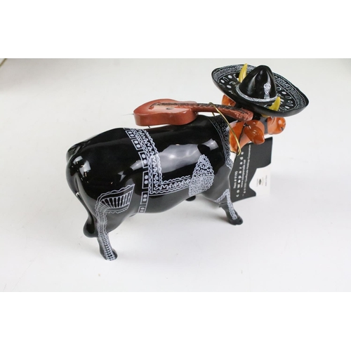 111 - Seven boxed Westland Giftware Cow Parade ceramic models to include Party Cow (9178), You Can't have ... 