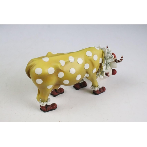 111 - Seven boxed Westland Giftware Cow Parade ceramic models to include Party Cow (9178), You Can't have ... 