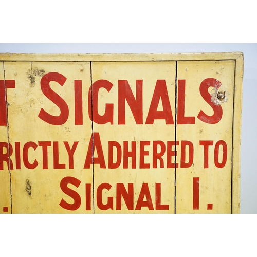 Mining interest - ' Shaft Signals To Be Strictly Adhered To ' sign, by ...