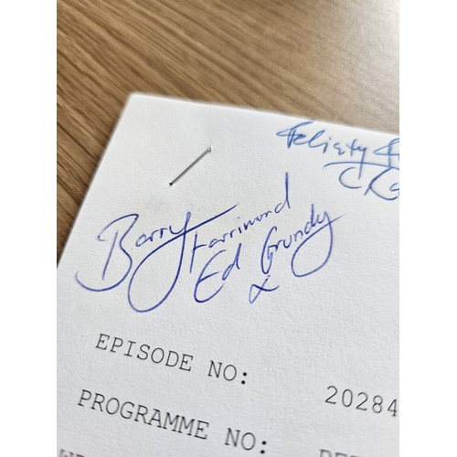 69 - Signed script from BBC Radio 4 drama, The Archers - Leaf through events in Ambridge with your own co... 