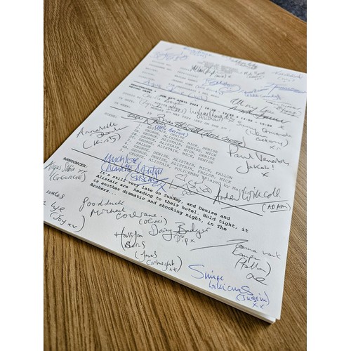 69 - Signed script from BBC Radio 4 drama, The Archers - Leaf through events in Ambridge with your own co... 