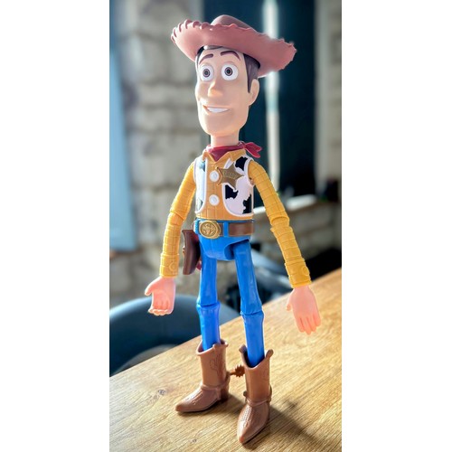 97 - Sheriff Woody figure from Toy Story, signed by Woody’s ‘voice’ and Hollywood star Tom Hanks! - A tru... 