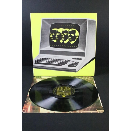 434 - Vinyl - 4 Kraftwerk LPs to include Computer World, The Man Machine, Trans Europe Express, Radio Acti... 