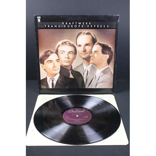 434 - Vinyl - 4 Kraftwerk LPs to include Computer World, The Man Machine, Trans Europe Express, Radio Acti... 