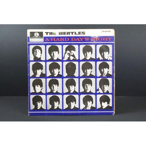 436 - Vinyl - The Beatles LPs and 3 EPs to include Sgt Pepper (yellow Parlophone, stereo, with cutout), A ... 