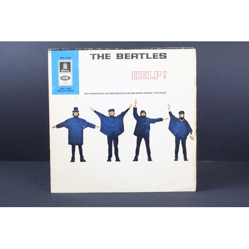 436 - Vinyl - The Beatles LPs and 3 EPs to include Sgt Pepper (yellow Parlophone, stereo, with cutout), A ... 