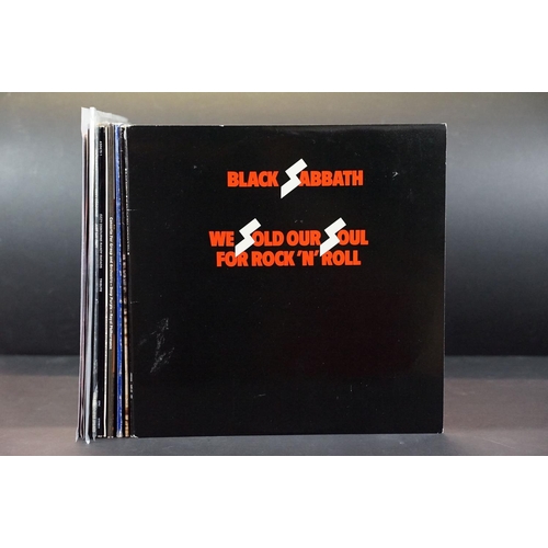 440 - Vinyl - Black Sabbath / Ozzy Osbourne / Deep Purple - 6 LPs, 1 EP, 1 picture disc LP, 2 12