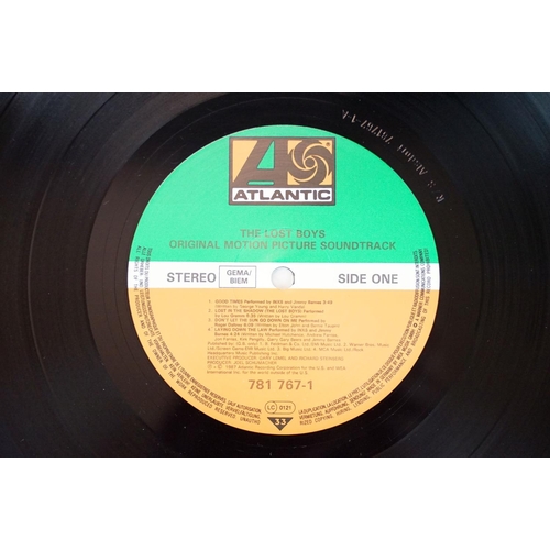 442 - Vinyl - 3 soundtrack LPs featuring rock / metal bands to include Wes Craven's Shocker (K1 93233) Vg+... 