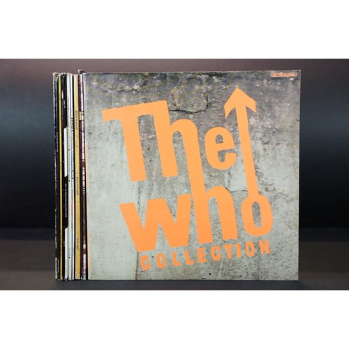 444 - Vinyl - 11 1970s Rock LPs to include The Who, Alice Cooper, Terry Reid, Rosetta Stone, The Sensation... 