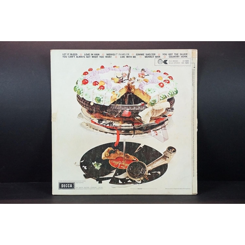 445 - Vinyl - 3 Rolling Stones LPs to include Let It Bleed (UK mono, no poster) Vg, Big Hits (UK stereo gr... 