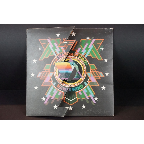 449 - Vinyl - 12 Hawkwind LPs to include in Search Of Space (A1U/B2U with log book), Hawkwind (picture dis... 