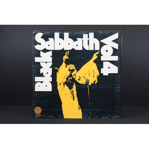 477 - Vinyl - 10 Black Sabbath LPs to include self titled (Vertigo Records VO6 with Dunbar credit, swirl i... 