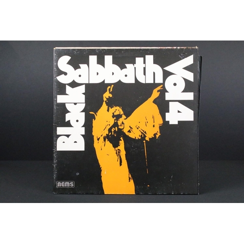 478 - Vinyl - 6 Black Sabbath LPs to include Vol 4 x 3 (inc one Vertigo pressing), self titled (NEMS), Sab... 