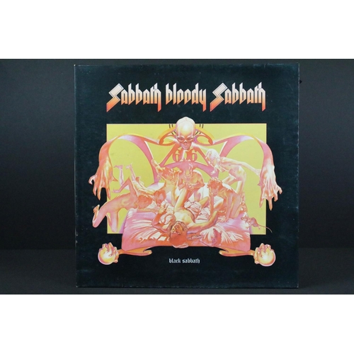 478 - Vinyl - 6 Black Sabbath LPs to include Vol 4 x 3 (inc one Vertigo pressing), self titled (NEMS), Sab... 