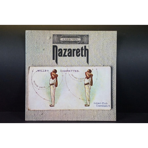 494 - Vinyl - 11 albums by Nazareth to include: Nazareth (UK 1974, Mooncrest - CREST 10) EX, Exercises (UK... 