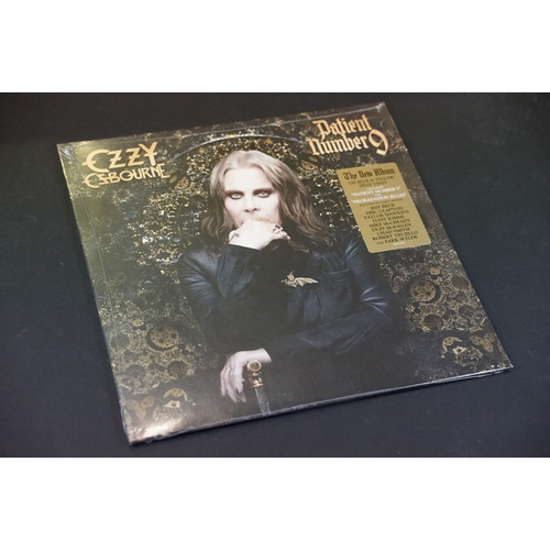 497 - Vinyl - 3 albums by Ozzy Osbourne to include: Patient Number 9 (UK / EU double limited edition blue ... 