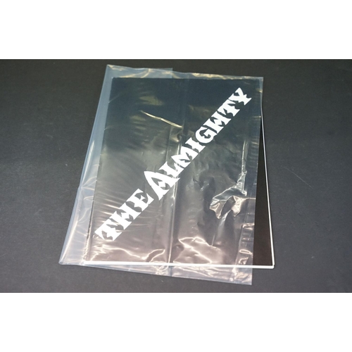 498 - Vinyl & Autographs - The Almighty - 1 LP and 9 12