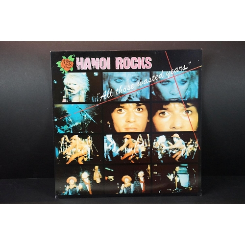 500 - Vinyl - 3 Hanoi Rocks and 1 Michael Monroe LPs to include Bangkok Shocks Saigon Shakes (PVC 8934) Ex... 