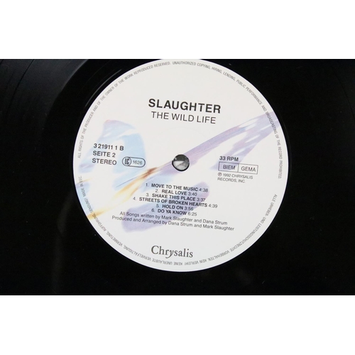 511 - Vinyl - Slaughter – The Wild Life. LP on Chrysalis – CHR 1911. UK / EU 1992 limited edition with pos... 