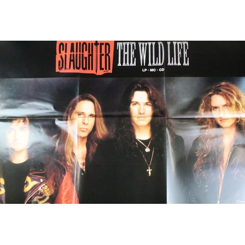 511 - Vinyl - Slaughter – The Wild Life. LP on Chrysalis – CHR 1911. UK / EU 1992 limited edition with pos... 