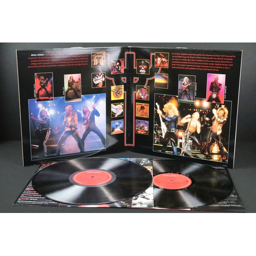 512 - Vinyl - Judas Priest Metal Works 73-93 2LP on Columbia (473050 1). EX